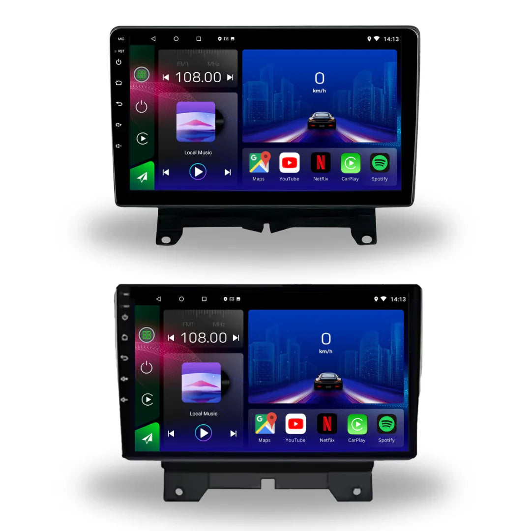 Autoradio Movyro Android 15 pour Range Rover Sport 2005-2013 avec Apple CarPlay et Android Auto, écran tactile et fonctionnalités avancées.