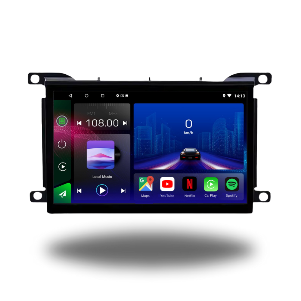 Movyro Android 15 autoradio for Citroen DS5 2011-2018, with Apple CarPlay, Android Auto, 4-core processor, 2GB RAM, 32GB ROM