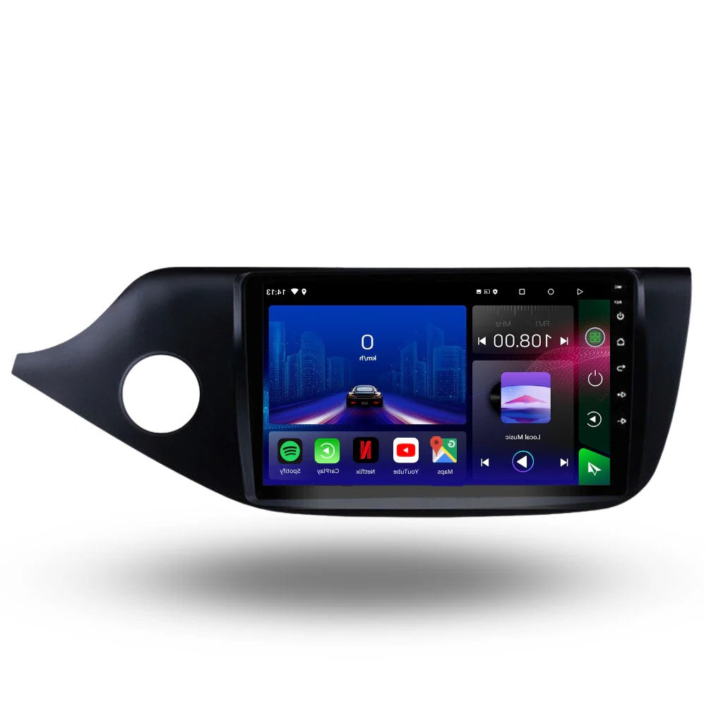 Autoradio Movyro Kia Ceed 2012-2017 avec Android 15, Apple CarPlay et Android Auto, écran tactile et fonctionnalités connectées