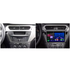 Movyro Android 15 autoradio for Citroen C-Elysee and Peugeot 301 2014-2018 with Apple CarPlay and Android Auto, black.