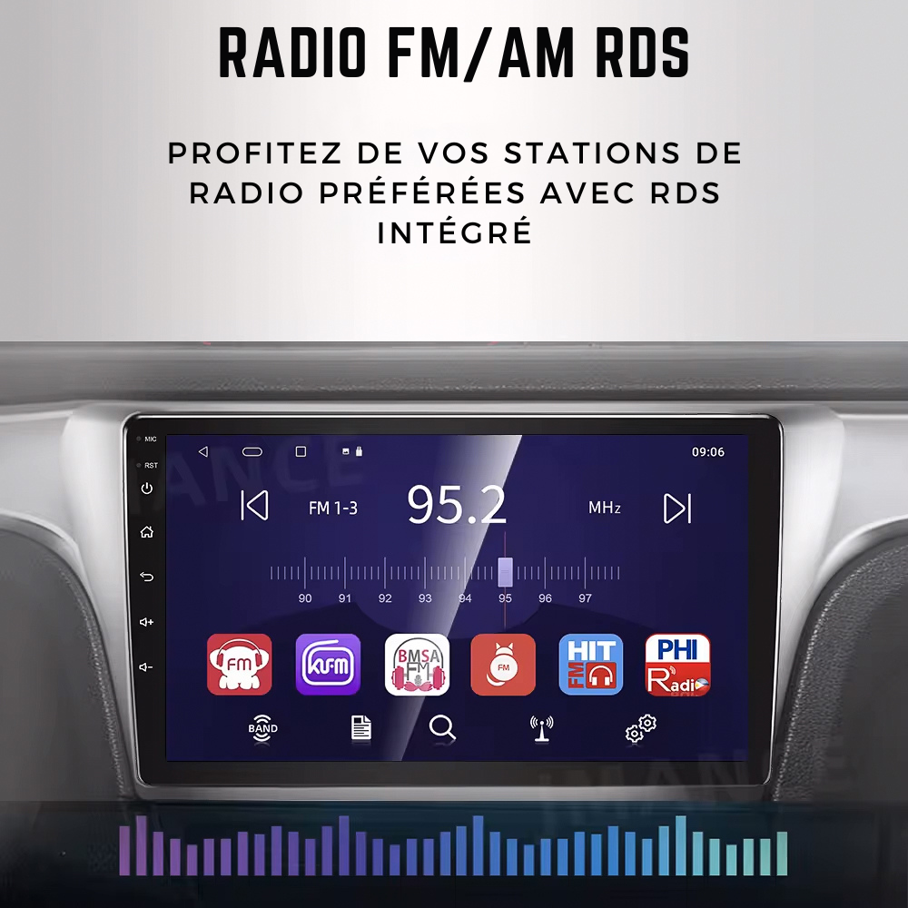 Autoradio Movyro Android 15 pour Lexus IS 250/200/300/350 2006-2012 avec Apple CarPlay et Android Auto, compatible Toyota RAV4 2007-2011