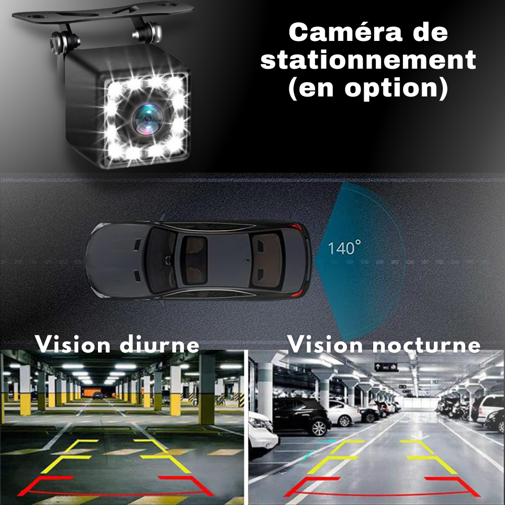 Autoradio Movyro Android 15 pour Suzuki Swift 2003-2010 avec Apple CarPlay et Android Auto, écran tactile et connectivité avancée.