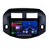 Autoradio Movyro Android 15 pour Toyota RAV4 2007-2011, compatible Apple CarPlay et Android Auto, écran numérique.