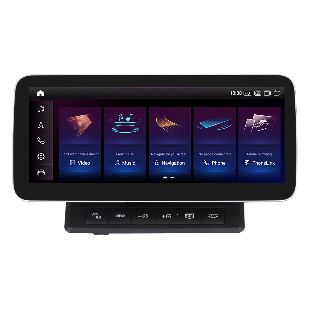 Autoradio Android CarPlay pour Audi A6 C6 2005-2011, stereo voiture Movyro avec écran 10,25 pouces et fonctionnalités Android Auto.