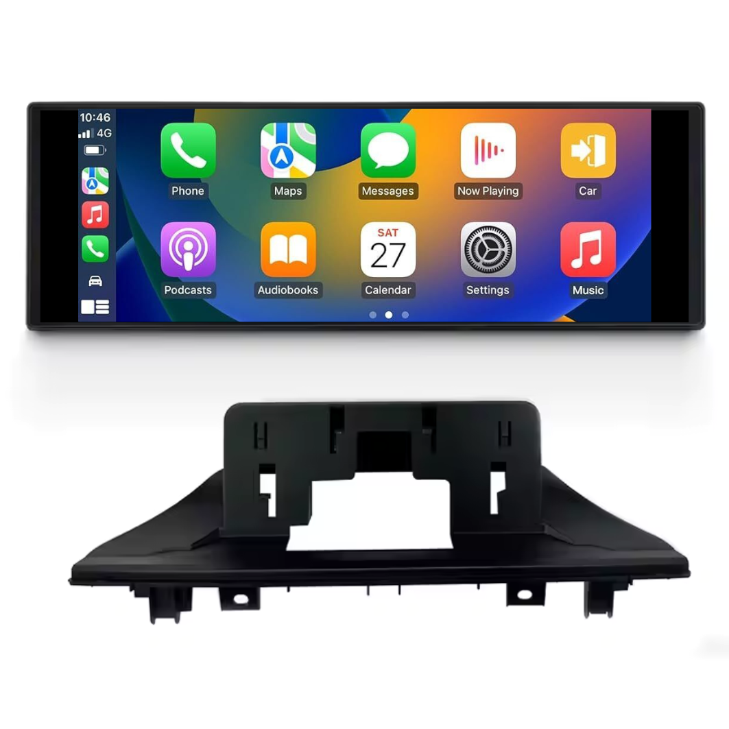 Movyro BMW X1 X2 2015-2022 car stereo with Android Auto, CarPlay, 10.25-inch touchscreen, NBT EVO, 4GB RAM, 64GB ROM